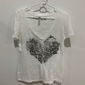 White Simdog Short sleeve tee